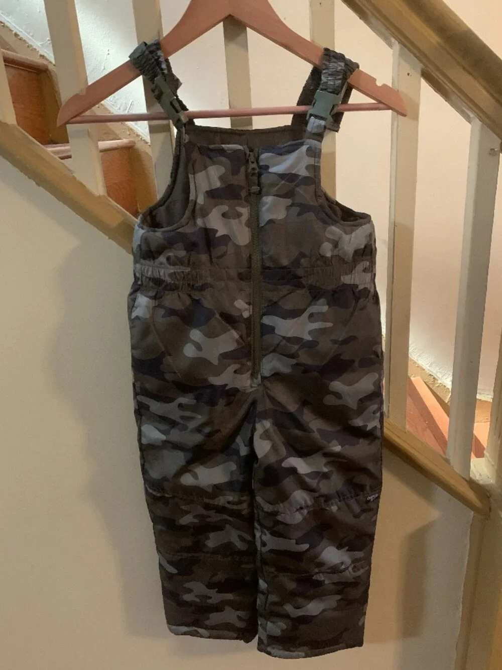 oshkosh Boy's Camo Snow Bib
